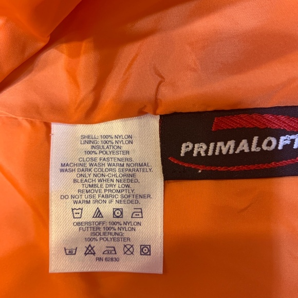 Lands End Quilted Puffer Vest Primaloft Woman XL Pink Outdoor Granola Hiking Ski - Picture 12 of 13